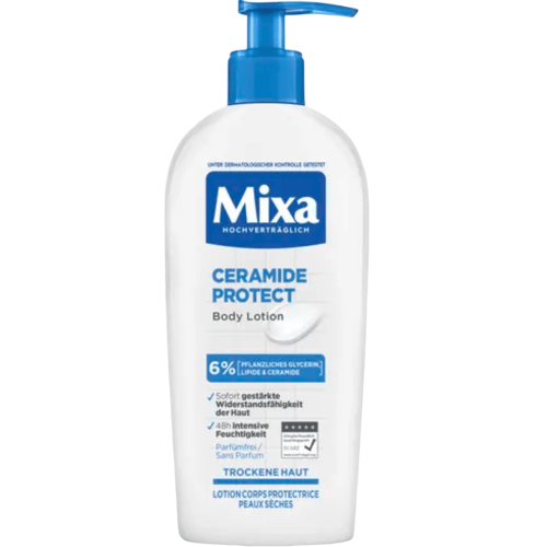 Lotion Mixa Corps Ceramide Protect Peaux Seches 250 Ml