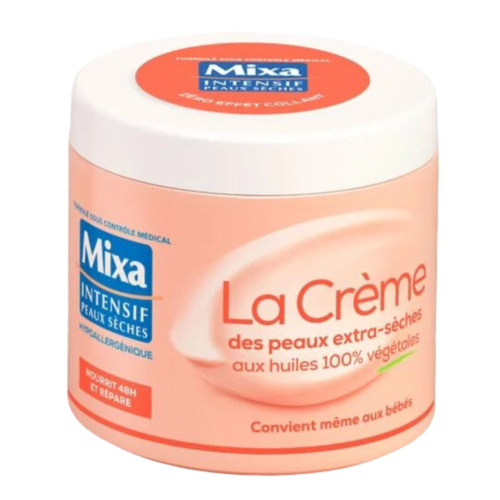 Creme Hydratante Mixa Des Peaux Extra-sèches  Nourrit 48h Et Répare 400 ML