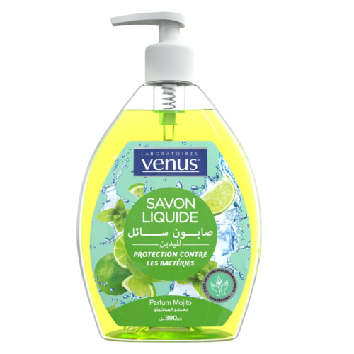 Savon Liquide Venus Pour Les Mains Mojito 390 ML
