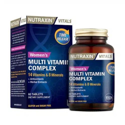 Complément Nutraxin Complexe Multivitamines Femme 60 Comprimés