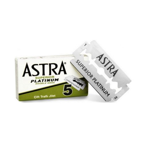Rasoir Astra Superior Platinum Double Edge 20 Unité
