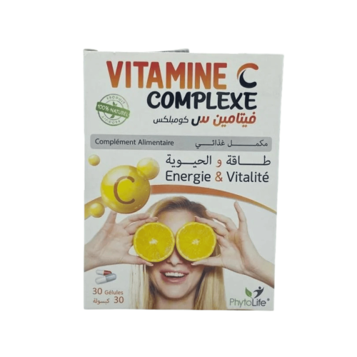 Complément Phytolife Vitamine C Complexe 30 Gélules