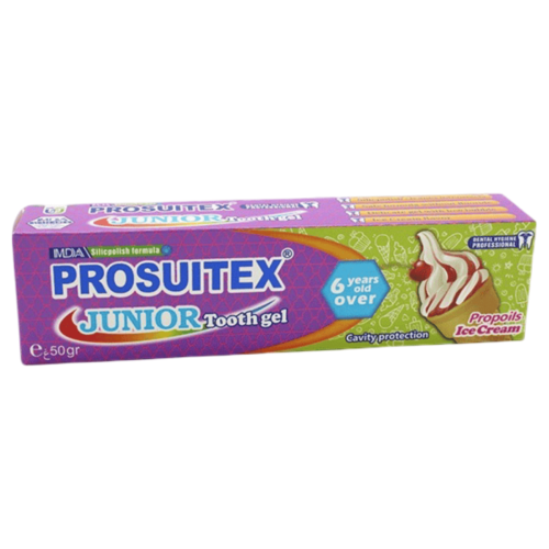 Dentifrice Prosuitex Junior Gel Propolis Ice-cream 6 Ans+ 50 G