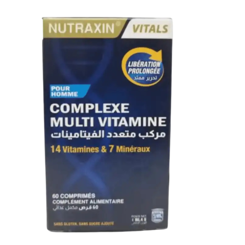 Complément Nutraxin Multi Vitamine Mineral Energie 30 Comprimés
