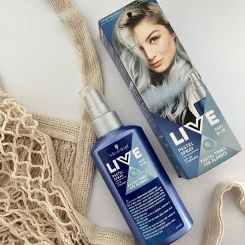 Spray Schwarzkopf Live Pastel Baby Blue 125 ML