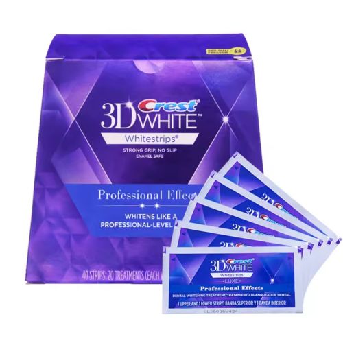 Patches Crest 3D White Whitestrips Blanc Éclatant Ensemble De Blanchiment Des Dents 1 Unité