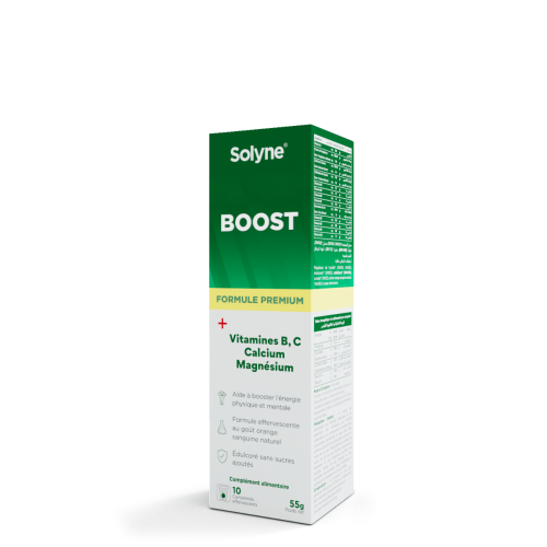 Complément Solyne Boost Vit B. C Magnesium 10 Comprimés
