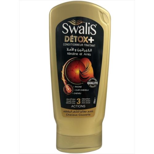 Après Shampoing Swalis Detox+ Keratine Et Amla 250 ML