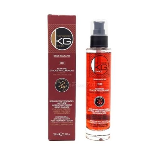 Serum Keragold Professionnel Sans Sulfates À La Kératine Pour Cheveux Traités 100 ML