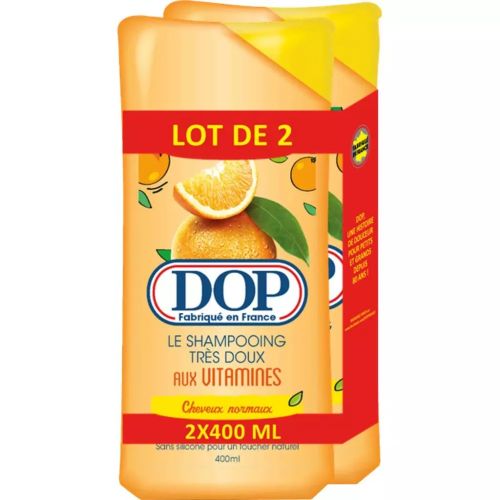 Shampoing Dop Brillance Aux Vitamines Tout Types De Cheveux 400 ML