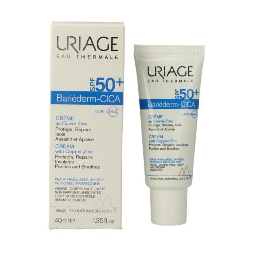 Creme Uriage Bariéderm-cica Spf50+ 40 ML