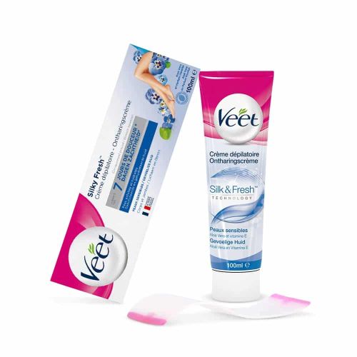 Creme Dépilatoire Veet Peaux Sensibles 100 Ml