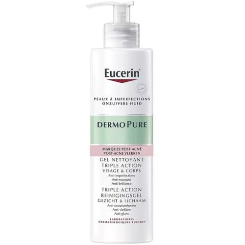 Gel Nettoyant Eucerin Dermo Pure Peaux A Imperfections 400 Ml