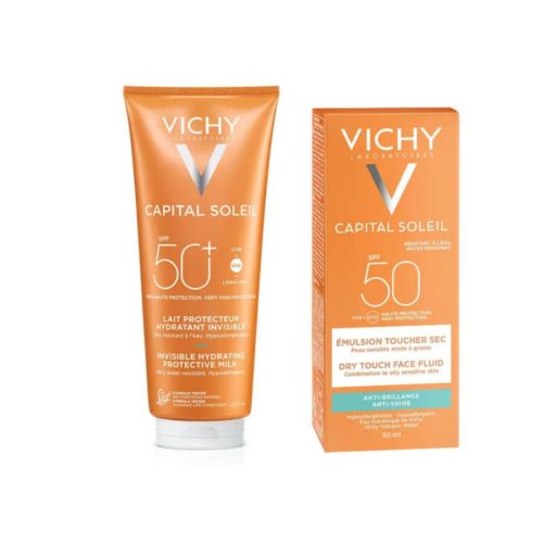 Creme Solaire Vichy Capital Soleil Spf 50 Tinted Dry Touch 50 ML