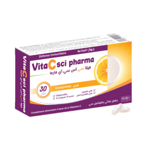 Complément Sci Vita C A Croquer 30 Comprimés