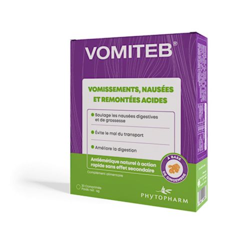 Complément Phytopharm Vomiteb 30 Comprimés
