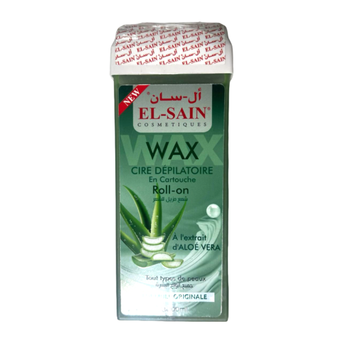 Cire Dépilatoire El Sain Wax En Cartouche Roll-On Aloe Vera 100 Ml