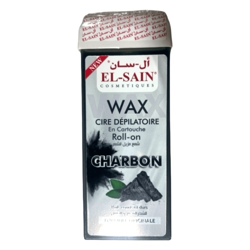 Cire Dépilatoire El Sain Wax En Cartouche Roll-On Charbon 100 Ml