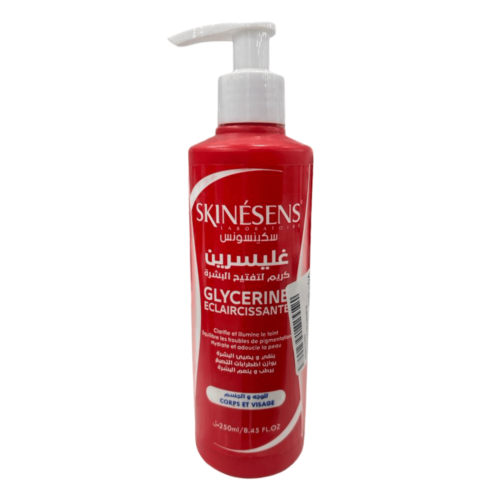 Glycerine Skinésens Glycerine Eclaircissante Crème Clarifiante 250 ML