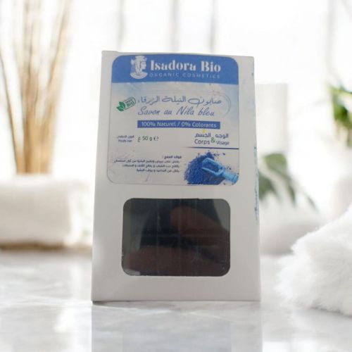 Savon Isadora Bio Au Nila Bleu Corps Et Visage 50 Gr