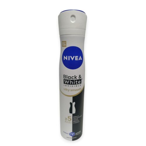 Déodorant Nivea Black & White Invisible Silky Smooth 200 Ml