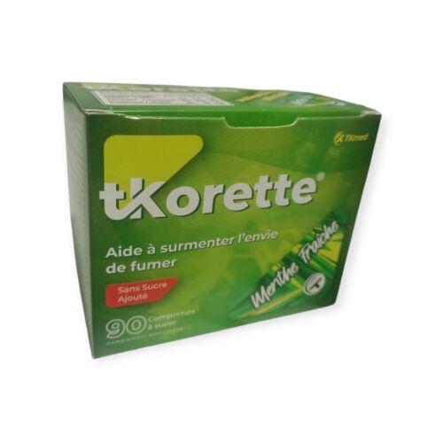 Complément TKorette Aide A Surmonter L'envie De Fumer Menthe Fraiche 90 Comprimés