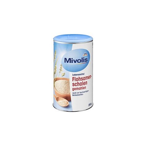 Complément Mivolis Coques de psyllium moulues Pour Maigrir 250 G
