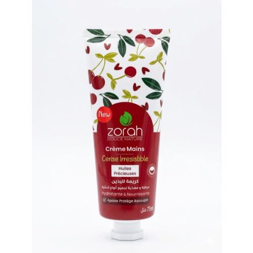 Creme Main Zorah Cerise Irresistible 750 Ml