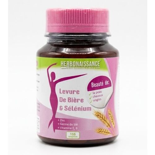 Complément Herbonaissance Levure De Bière & Selenium Peau Cheveux Ongles 155 Comprimés
