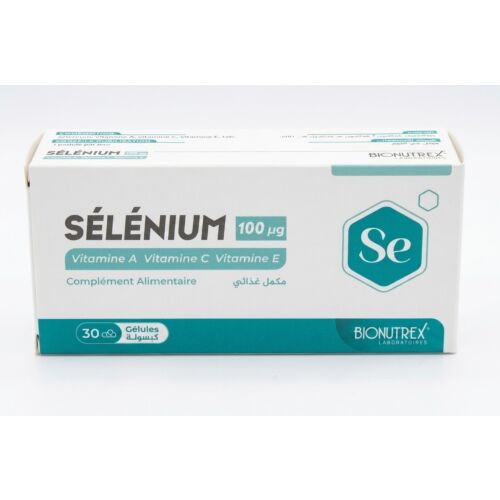 Complément Bionutrex Selenuim + Vitamine A.C.E 30 Capsules
