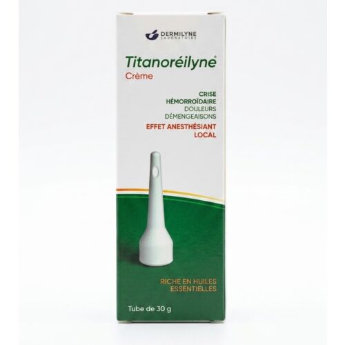 Creme Dermilyne Titanoreilyne Crise Hemorroidaire 30 G
