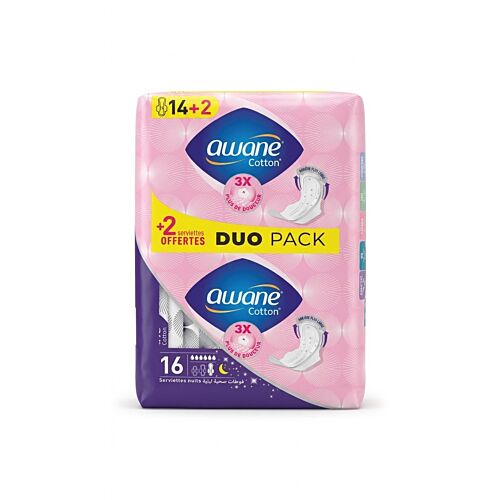 Serviettes Intimes Awane Style Normales 20 Unit&eacute;