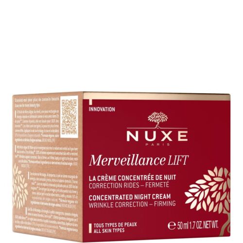 Creme De Nuit Nuxe Merveillance LIFT Tous Types de Peaux 50 ML