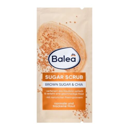 Masque Balea Sugar Scrub Brown Sugar Chia 16 Ml
