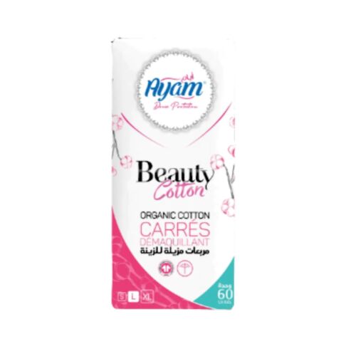 Cotton Ayam Démaquillant Carré L 60 Unité