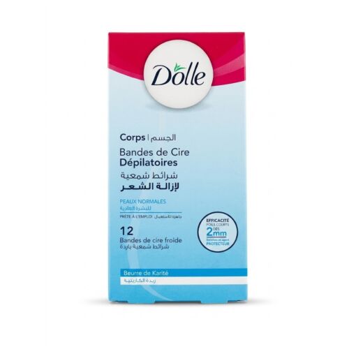 Bande De Cire Dolle Corps Beurre De Karité 12 Unité