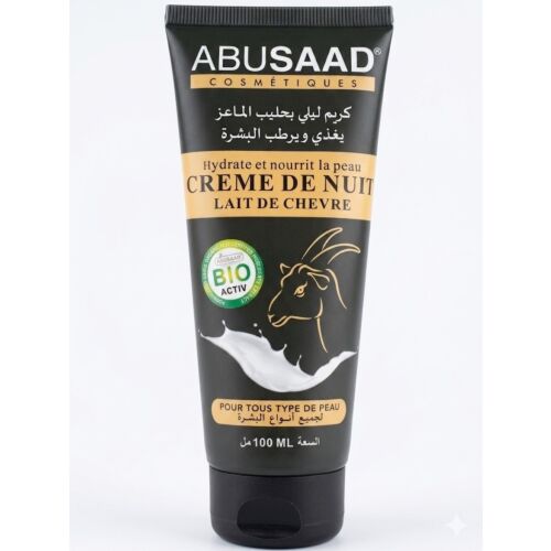 Abusaad Creme De Nuit Lait De Chevre 100 Ml