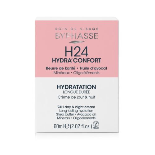 Creme Hydratante Byphasse Joure & Nuit H 24 Hydra Confort 60 ML