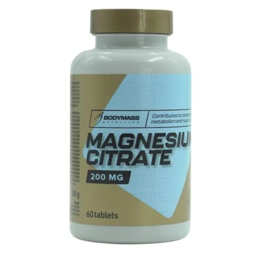 Complément Bodymass Magnesium Citrate 60 Gélules
