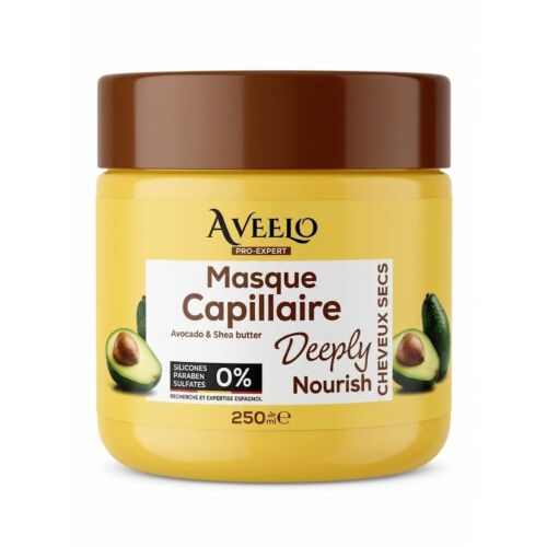 Masque Cheveux Aveelo Deeply Nourish Avocado 250 ML
