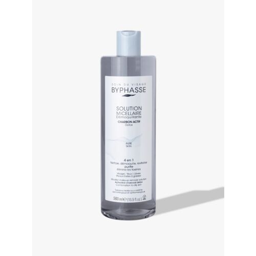 Eau Micellaire Byphasse Charbon Actif Detox 500 ML