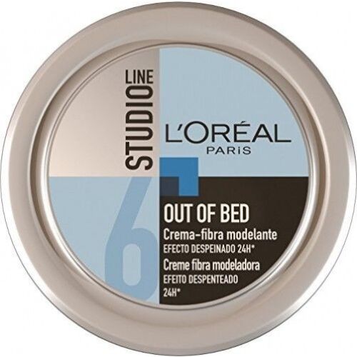 Gel Coiffant L'oreal Studio Line 6 Out Of Bed Crème Fibre 150 ML