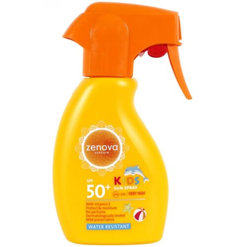 Creme Solaire Zenova Water Resistant Sun Milk Sensitive Kids 50+ Spf 200 ML