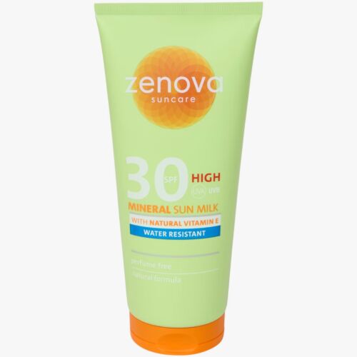 Creme Solaire Zenova Water Resistant Vitamin E Sun Milk 30 Spf 200 ML