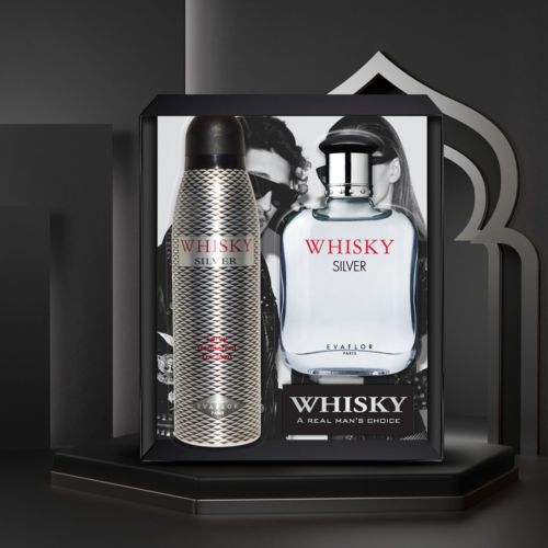 Coffret Whisky Silver Eau De Toilette + Deodorant 200 ML