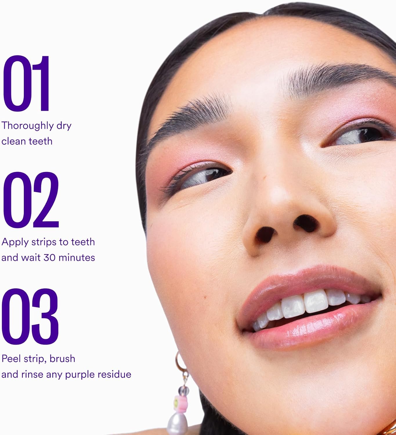 Comment utiliser les bandelettes Hismile V34